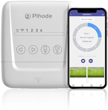 Smart Sprinkler Controller with Weather Intelligence and Atmosphere Lights — Irrigation System, Pihode