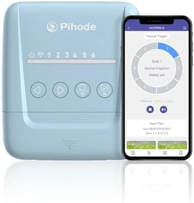 Smart Sprinkler Controller with Weather Intelligence and Atmosphere Lights — Irrigation System, Pihode