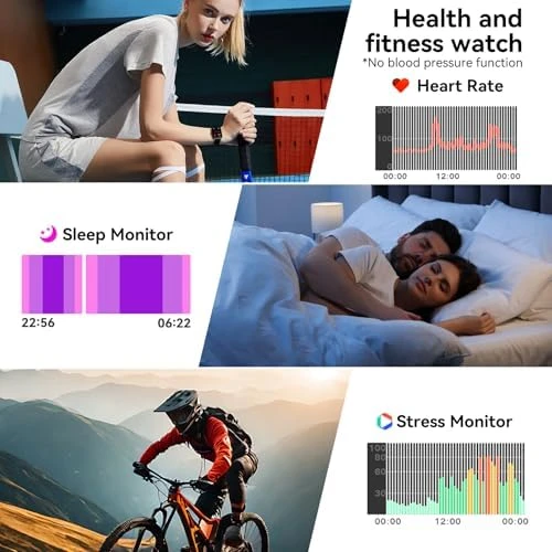 Smart Watch with 1.83" HD Touch Screen, Bluetooth Call — Fitness Tracker, Jacoosa
