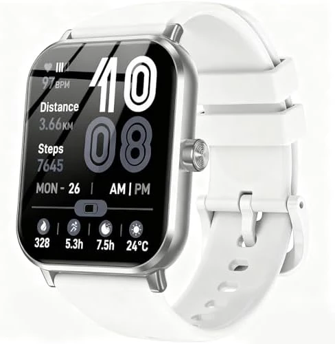 Smart Watch with 1.83" HD Touch Screen, Bluetooth Call — Fitness Tracker, Jacoosa