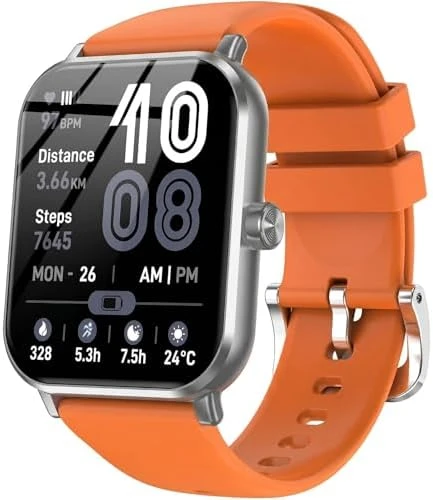 Smart Watch with 1.83" HD Touch Screen, Bluetooth Call — Fitness Tracker, Jacoosa