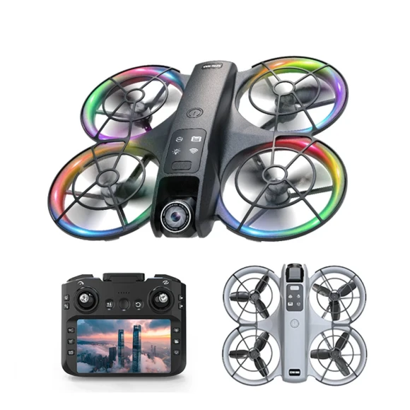 WiFi FPV Drone with LCD Screen Controller — Drone, XKJ