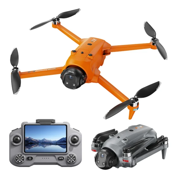 GPS 5G WiFi FPV Drone with LCD Screen Controller — Drone, SHRC