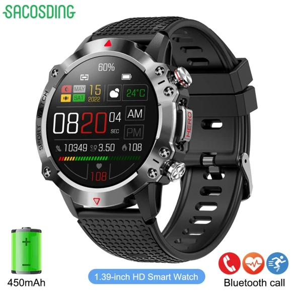 Men's Smart Watch — Smart Watch, SACOSDING