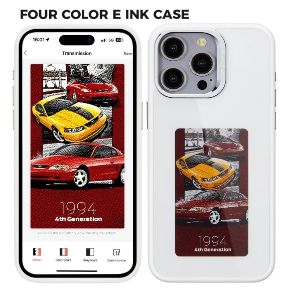 Phone Case with E Ink Display, Smartwatch 2025