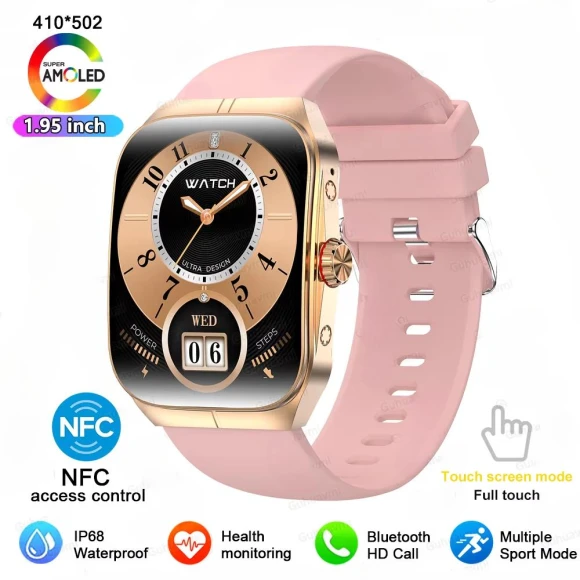 Smart Watch with NFC AMOLED Display, PRISMA