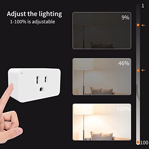 2-Pack WiFi Dimmable Smart Plug — Smart Plug, New One
