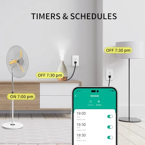 Matter Smart Plug (4 Pack) — Smart Plug, Minoston