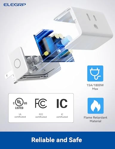 Mini Smart Plug — Smart Plug, ELEGRP