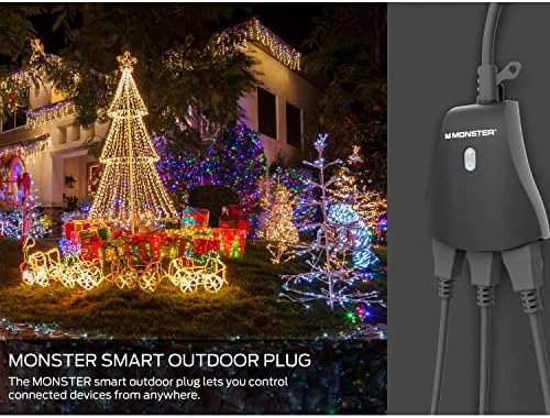 Outdoor Smart Outlet Plug, 3-Outlet — Smart Plug