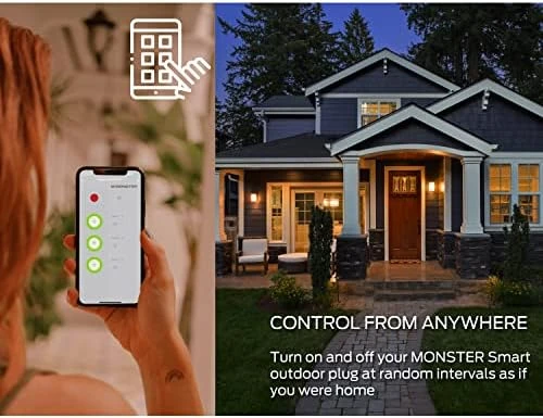 Outdoor Smart Outlet Plug, 3-Outlet — Smart Plug