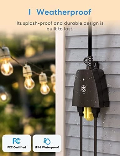 Outdoor Smart Plug with 2 Outlets — Smart Plug, meross
