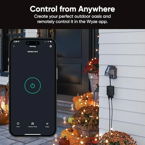 Outdoor Smart Plug with Dual Outlets — Smart Plug, Wyze