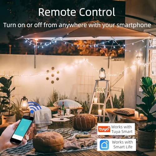 Outdoor Smart WiFi Plug Outlet — Smart Plug, TAYMATIC