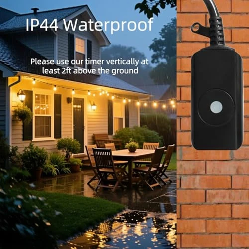 Outdoor Smart WiFi Plug Outlet — Smart Plug, TAYMATIC