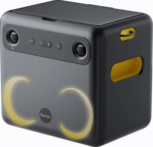 Portable Karaoke System with Rotating Screen — Karaoke Machine, iKarao
