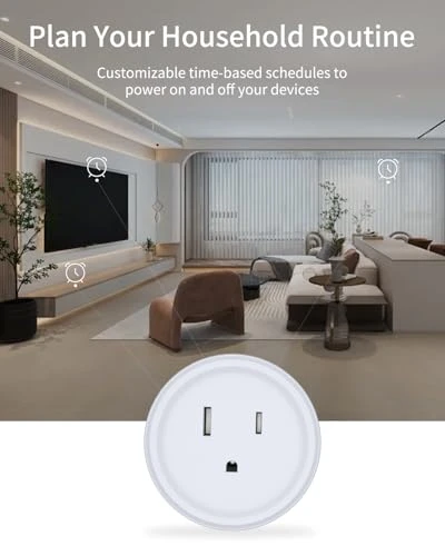 Smart Home WiFi Outlet with Remote Control & Timer Function — Smart Plug, DOITING