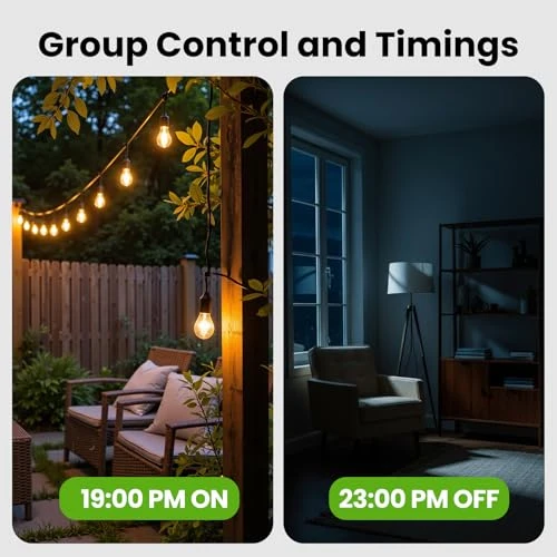 Smart Outdoor Plug Wi-Fi Outlet — Smart Plug, GHome Smart