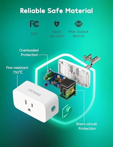 Smart Plug 2 Pack — Smart Plug, Winees