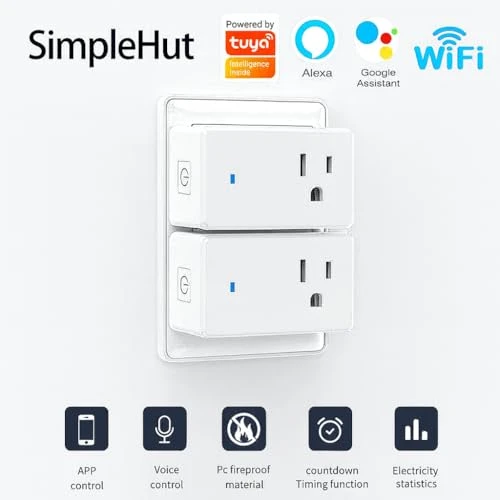 Smart Plug 2-Pack — Smart Plug, SimpleHut