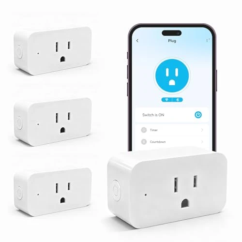 Smart Plug Max 15A/1800W, Compatible with Alexa and Google Home — Smart Plug, DAYBETTER