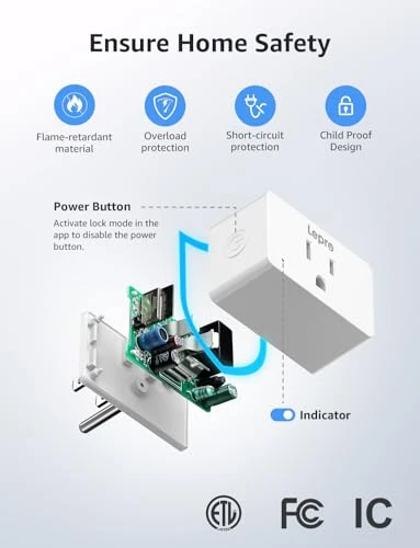 Smart Plug Mini 15A — Smart Plug, Lepro