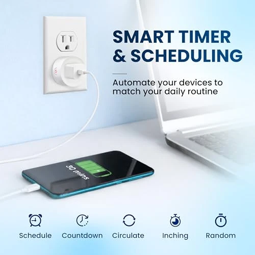 Smart Plug, Wi-Fi Outlet Socket with Energy Monitoring — Smart Plug, flyingOsprey
