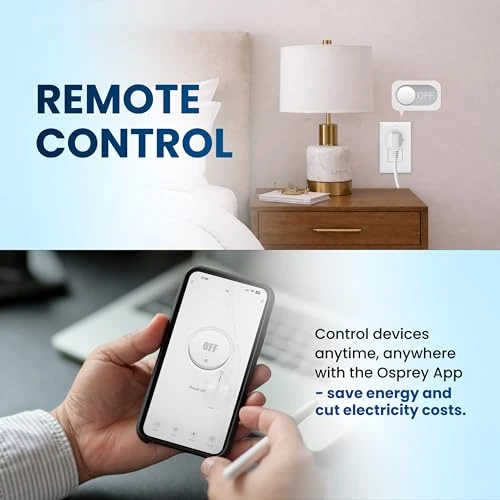 Smart Plug, Wi-Fi Outlet Socket with Energy Monitoring — Smart Plug, flyingOsprey