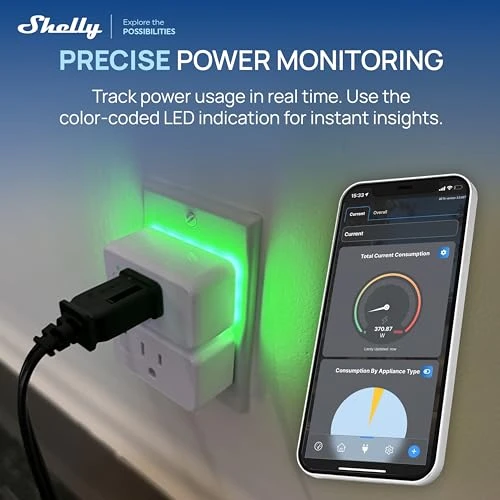 Smart Plug with Power Metering — Smart Plug, Shelly
