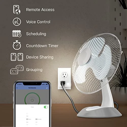 Smart WiFi Plug with Night Light — Smart Plug, Feit Electric