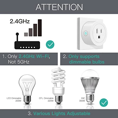 Smart WiFi Power Dimmer Plug — Smart Plug, MoesGo