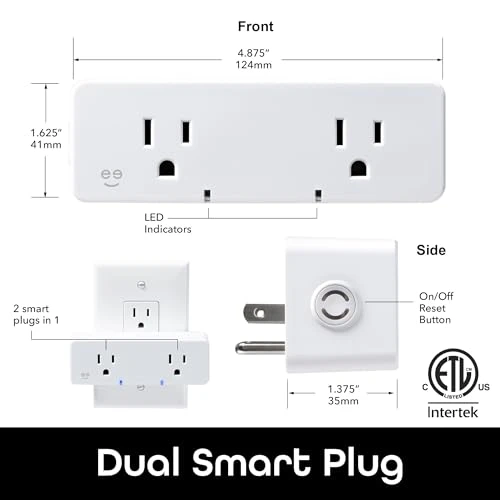 Switch Duo Double Smart Plug — Smart Plug, Geeni
