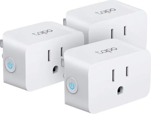 Tapo Smart Wi-Fi Plug Mini with Matter - White 3 Pack — Smart Plug, TP-Link