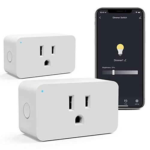 WiFi Smart Dimmable Plug 2 Pack — Smart Plug, Eva's Light Store
