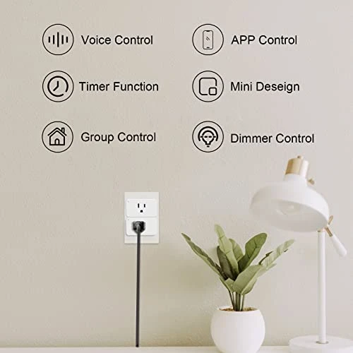 WiFi Smart Dimmable Plug 2 Pack — Smart Plug, Eva's Light Store