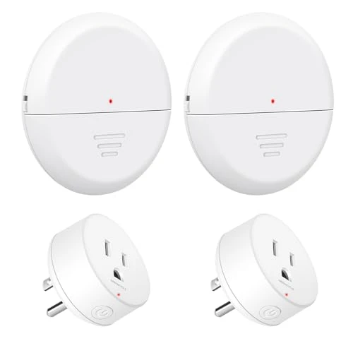 WiFi Smart Outlet Plug with Remote, Wall Switch, Compatible with Alexa and Google — Smart Plug, GREENCYCLE