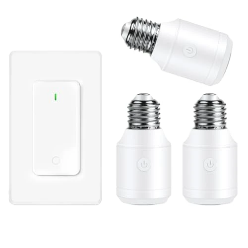 WiFi Smart Outlet Plug with Remote, Wall Switch, Compatible with Alexa and Google — Smart Plug, GREENCYCLE
