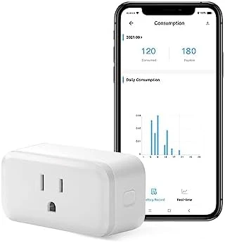 WiFi Smart Plug with Energy Monitoring — Smart Plug, Sonoff