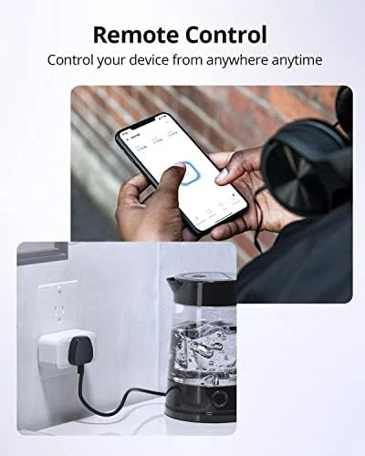 WiFi Smart Plug with Energy Monitoring — Smart Plug, Sonoff