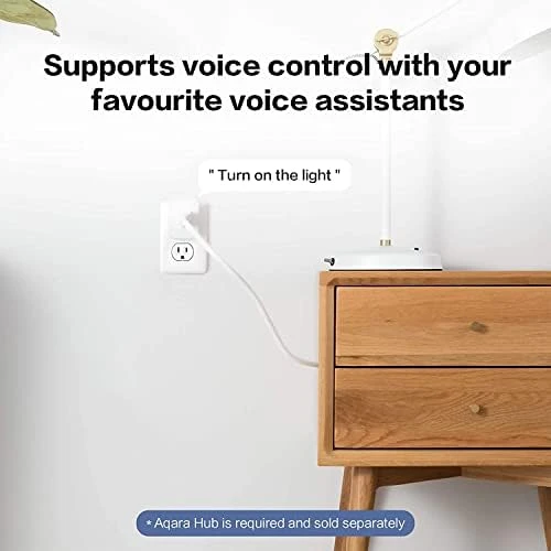Zigbee Smart Plug with Energy Monitoring — Smart Plug, Aqara