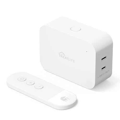 2 in 1 Dimmer Plug with Remote — Smart Plug, TREATLIFE