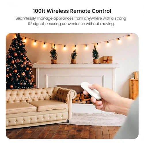 2 in 1 Dimmer Plug with Remote — Smart Plug, TREATLIFE