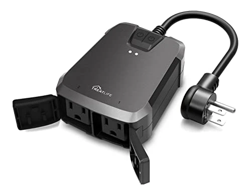2 in 1 Outdoor Smart Dimmer Plug — Smart Plug, TREATLIFE