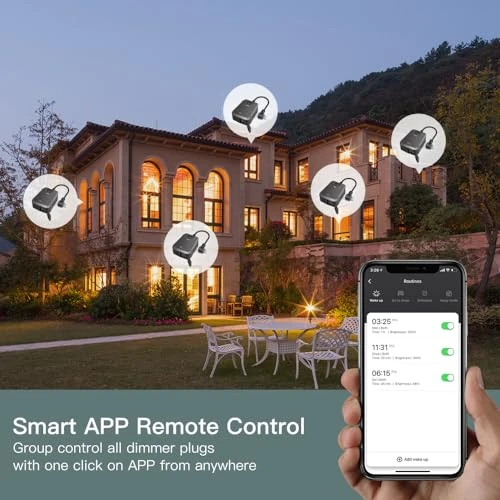 2 in 1 Outdoor Smart Dimmer Plug — Smart Plug, TREATLIFE