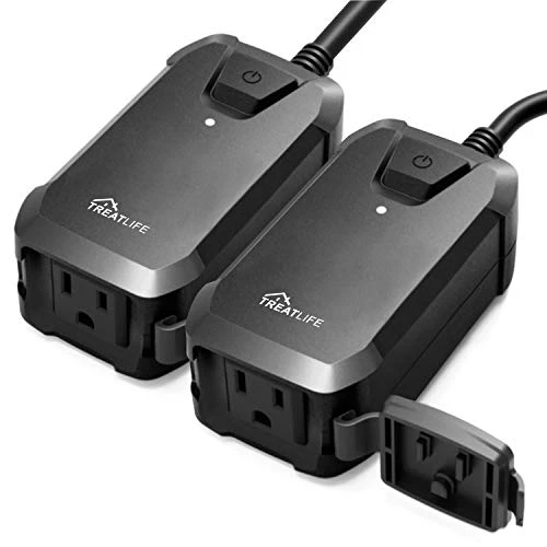 2 in 1 Outdoor Smart Dimmer Plug — Smart Plug, TREATLIFE