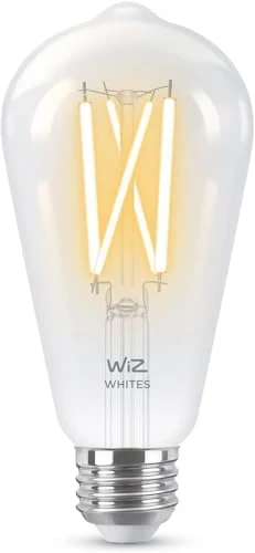 60W ST19 Tunable White Filament LED Smart Light Bulb — Smart Light Bulb, WiZ Connected