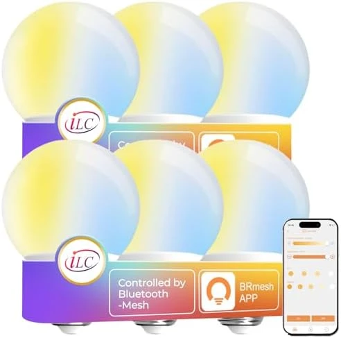 App-Controlled Globe Light Bulbs — Smart Light Bulb, ILC