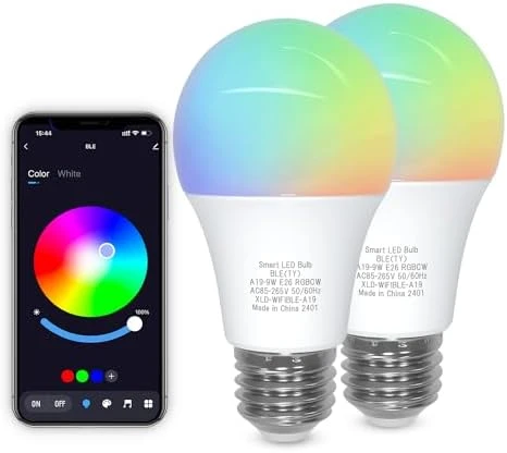 Bluetooth Smart Light Bulb A19 E26 — Smart Light Bulb, ORALUCE
