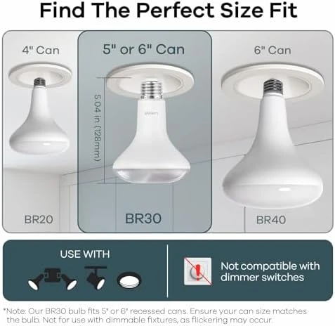 BR30 Smart Light Bulbs — Smart Light Bulb, Linkind