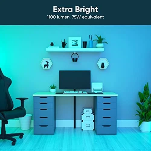 Bulb Color A19 Smart Bulb Two-Pack — Smart Light Bulb, Wyze
